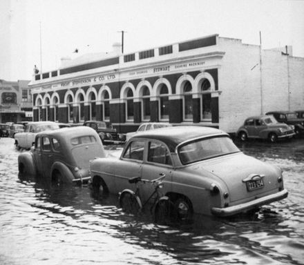 Grey Street flooding