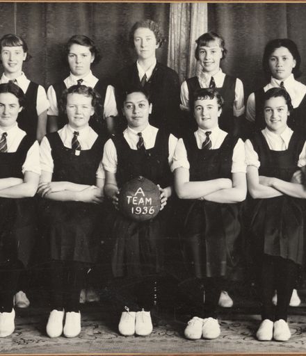 Palmerston North Technical School Netball Team, 1936