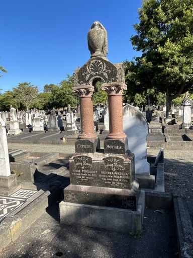 Headstone - Neils and Bertha Pedersen - Resource cover image