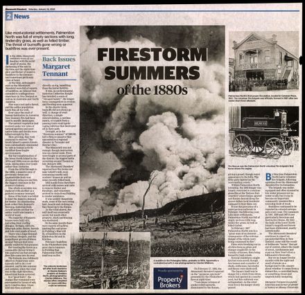 Back Issues:  Firestorm summers of the 1880s