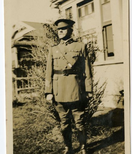 Andrews Collection: Unidentified Man in Uniform