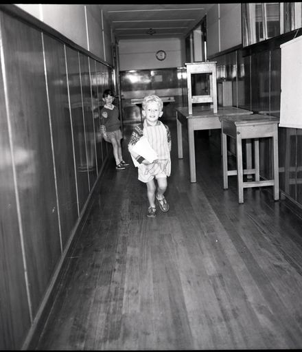 First Day at College Street School, 1968