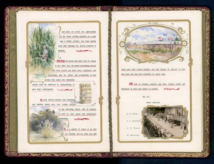 Illuminated Address to James Hallam