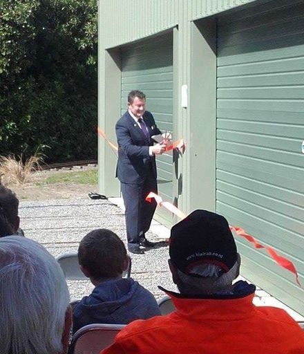 Opening of new depot at the Esplanade Scenic Railway