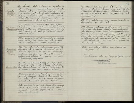 Manawatu Patriotic Society Minute Book (1916-1917) 22