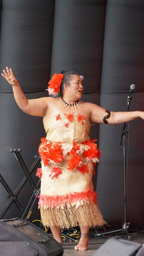 Samoan Performer- Festival of Cultures World Food, Craft, Music Fair, 2018