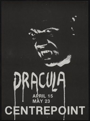 Dracula - Centrepoint Theatre poster