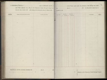 Palmerston North Rate Book, 1886-1889, 76