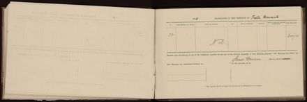 Marriage register 1870 - 1880