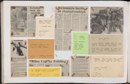 PN Amateur Swimming Club archive book