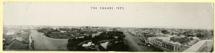 Panorama of The Square from the top of the Grand Hotel - 1923