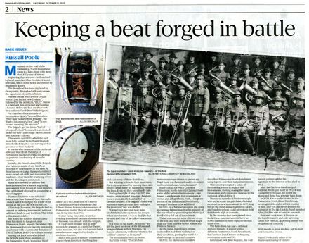 Back Issues:  Keeping a beat forged in battle