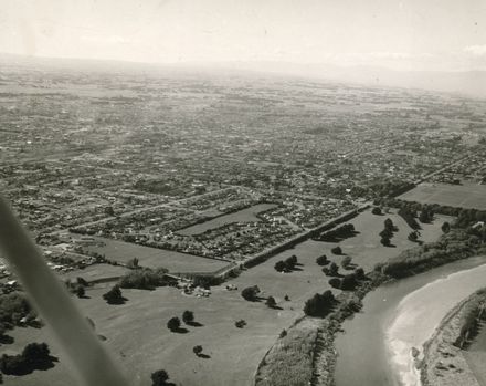 Aerial view of West End
