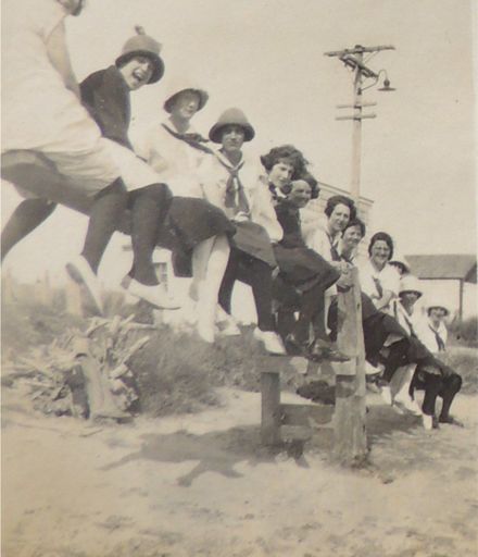 YWCA antics at Foxton Beach