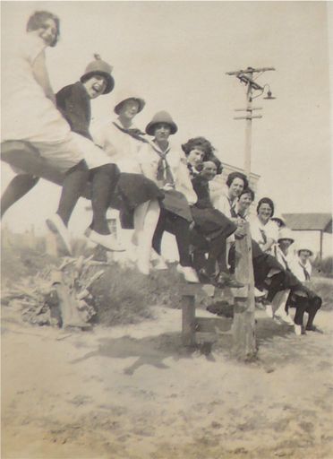 YWCA antics at Foxton Beach