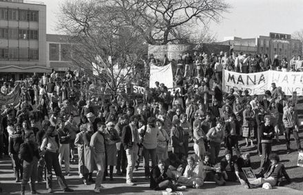 "'Day of Shame' Anti-Apartheid and Anti-Springbok Tour March"