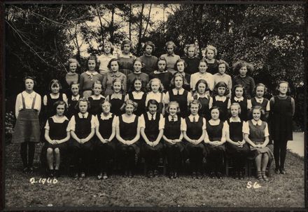 Terrace End School - Standard 6, 1940