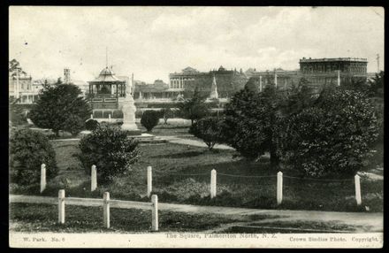 View of The Square from the north-eastern corner