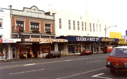Furniture Fair and Leader & Watt, Rangitikei Street - Resource cover image