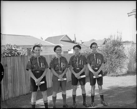 "Winners of Queen's Scout Certificates" - Resource cover image