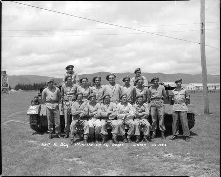 D Coy. 7th Intake C.D. Training Depot, Linton