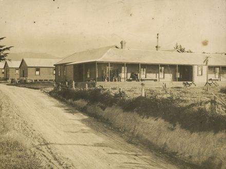 Workers' quarters, Miranui Flaxmill, near Shannon
