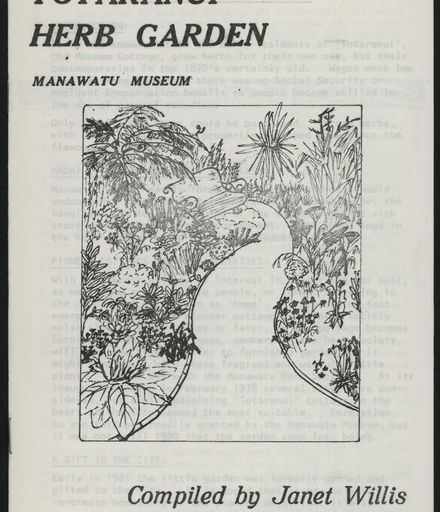 Totaranui Herb Garden, Manawatu Museum 1