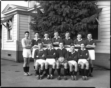 1st XI Soccer Team, Palmerston North Technical High School