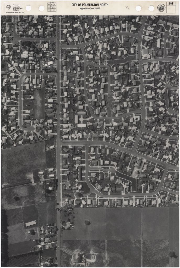 1981 Aerial Map - M6