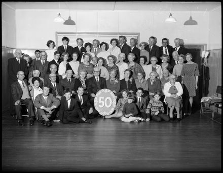 Group celebrating 50th Jubilee