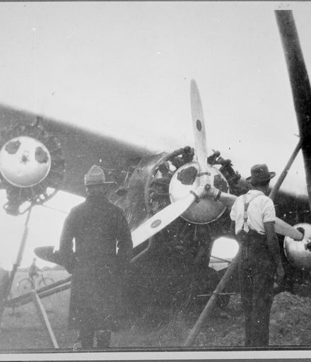 Sir Charles Kingsford Smith's "Southern Cross" aircraft, Milson Airport