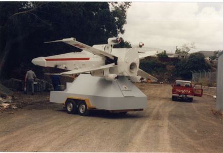 Star Wars 'X-Wing' Christmas Parade Float - Back - Resource cover image
