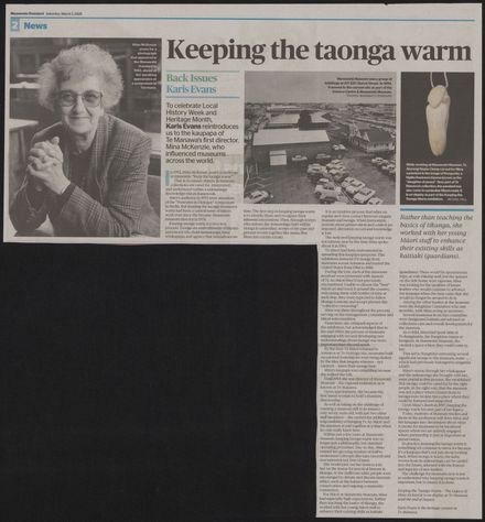 Back Issues: Keeping the taonga warm - Resource cover image