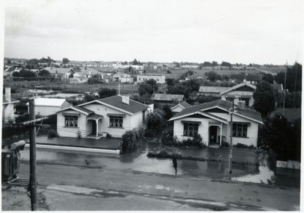 Flooded Palmerston North Streets
