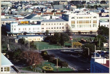 The Square with the Centennial Pavilion and Floral Clock