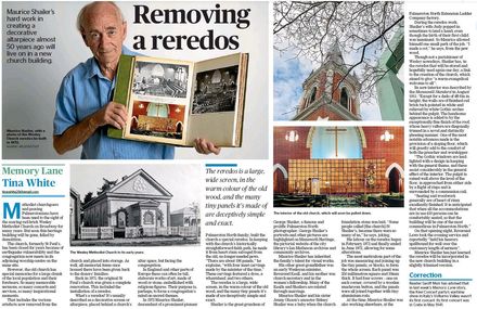 Memory Lane - "Removing a reredos"