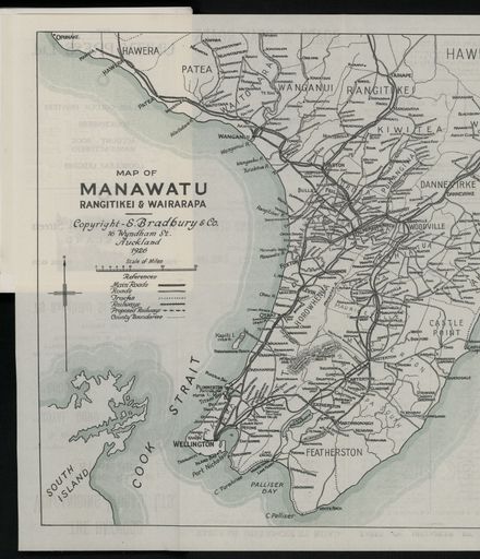 Bradbury's Illustrated Series No. XI. Manawatu and Rangitikei Districts 6