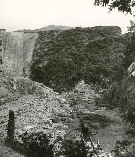 Site of Power House before Construction - Mangahao Electric Power Scheme
