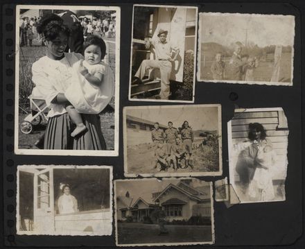 Unidentified Photograph Album - possibly Toawairere and/or Puahu Family