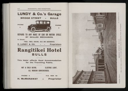 Bradbury's Illustrated Series No. XI. Manawatu and Rangitikei Districts 124