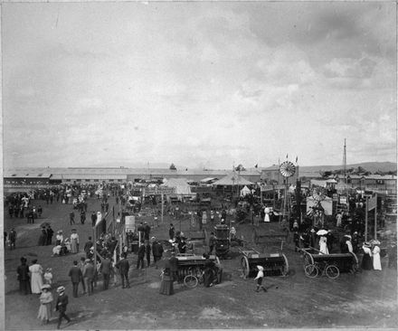 Display of agricultural equipment at A&P Association Show
