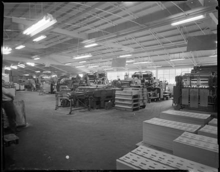 Coulls, Somerville factory, Tremaine Ave - Aerials and interior