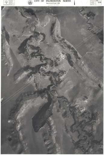 Aerial Map, 1986 - 13-18