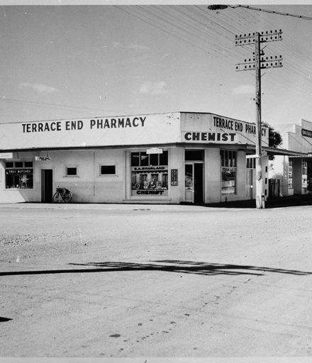 Terrace End Pharmacy, Corner of Ruahine and Main Streets