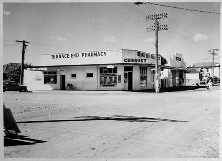 Terrace End Pharmacy, Corner of Ruahine and Main Streets