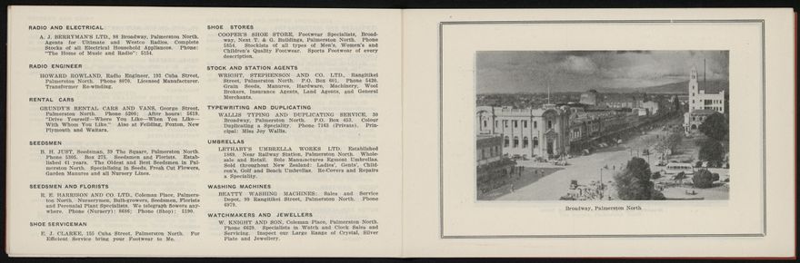 Palmerston North - A Story Pictorial Review and Business Guide of Palmerston North 11
