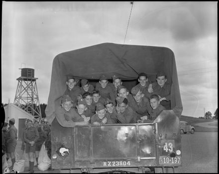 "Army Cadets At Linton Camp"