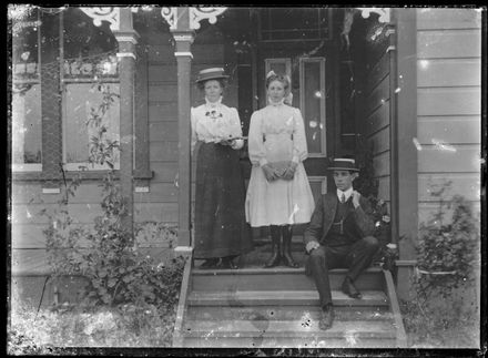 Young People on Porch