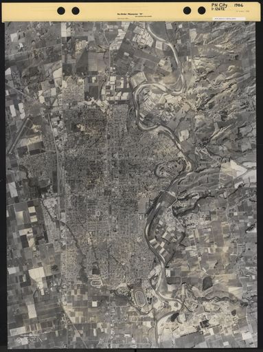 Aerial Map, 1986 - City