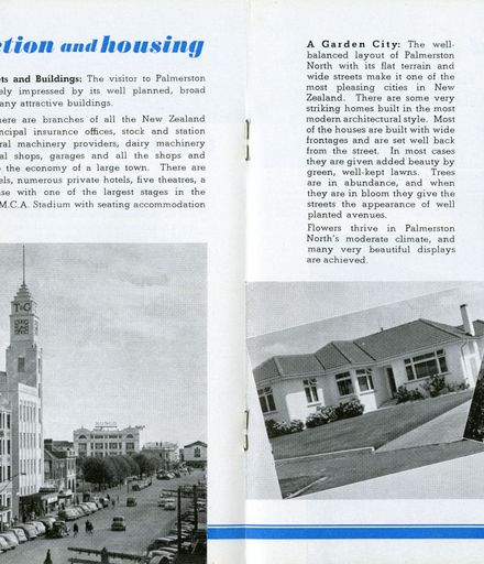 Page 7: 'A Garden City of New Zealand' promotional booklet